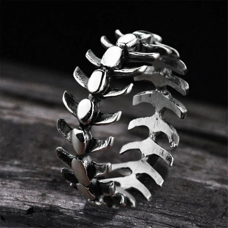 Fishbone Band Ring