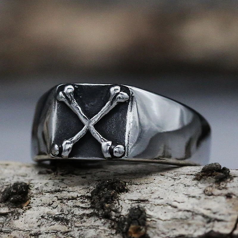 Fishbone Band Ring