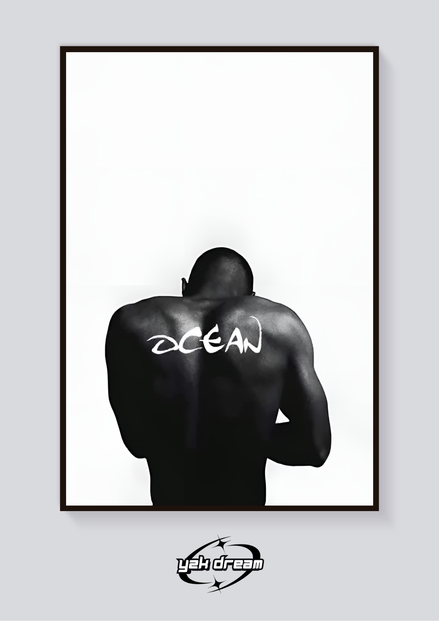 Y2K Frank Ocean Name Drop Poster