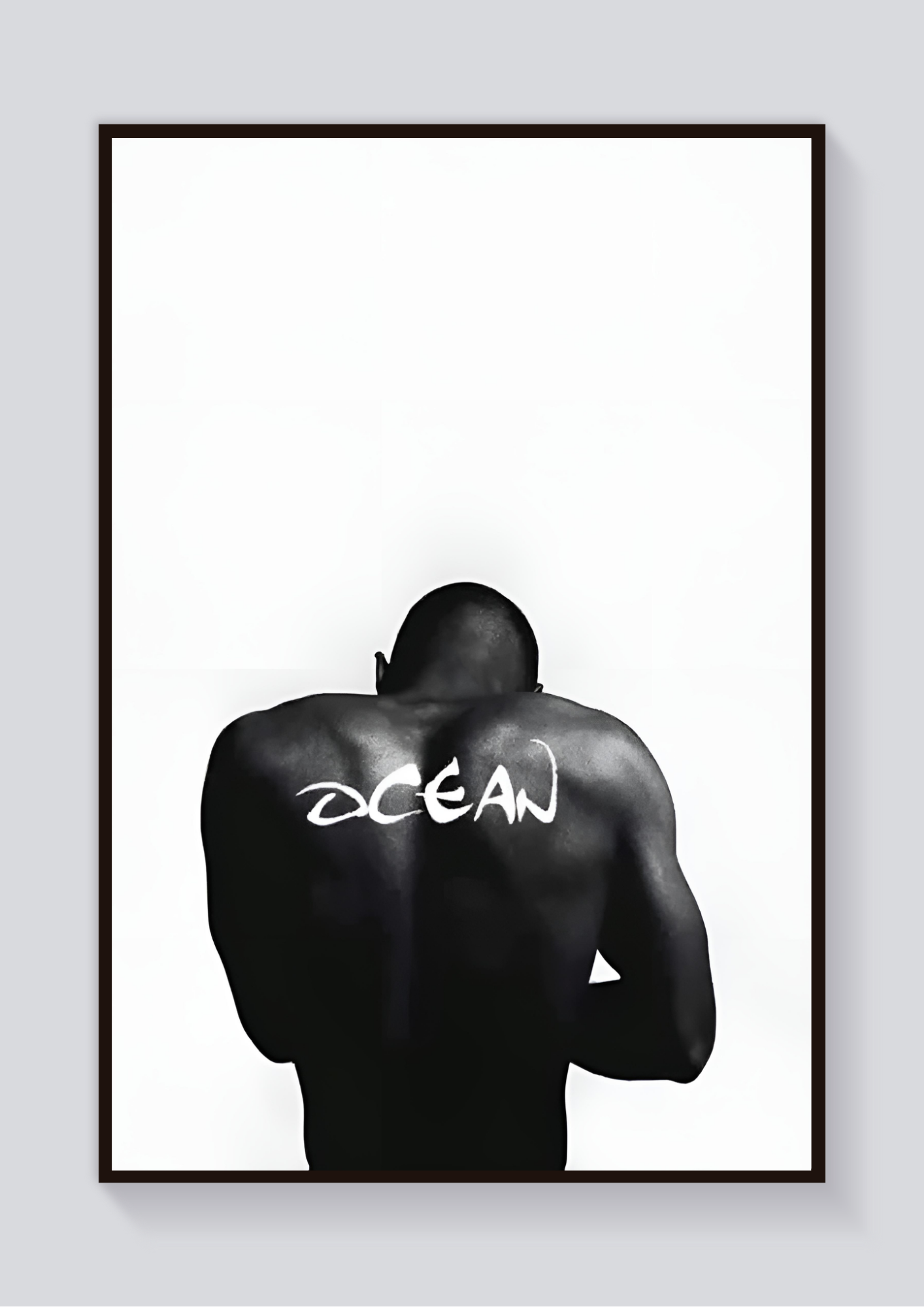 Y2K Frank Ocean Name Drop Poster