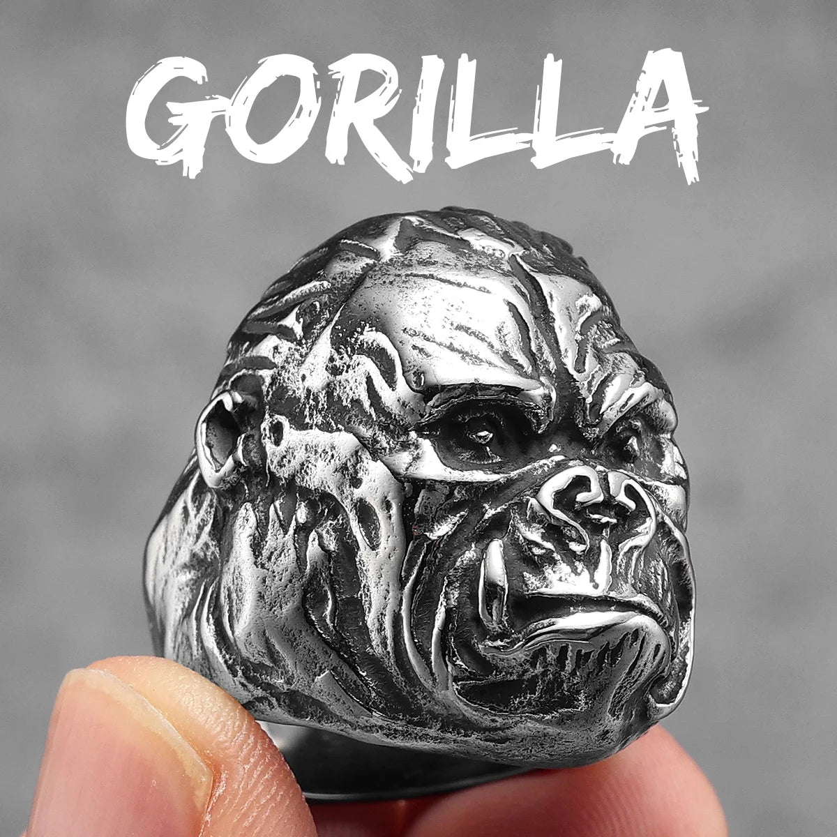 Gorilla Monkey Ring