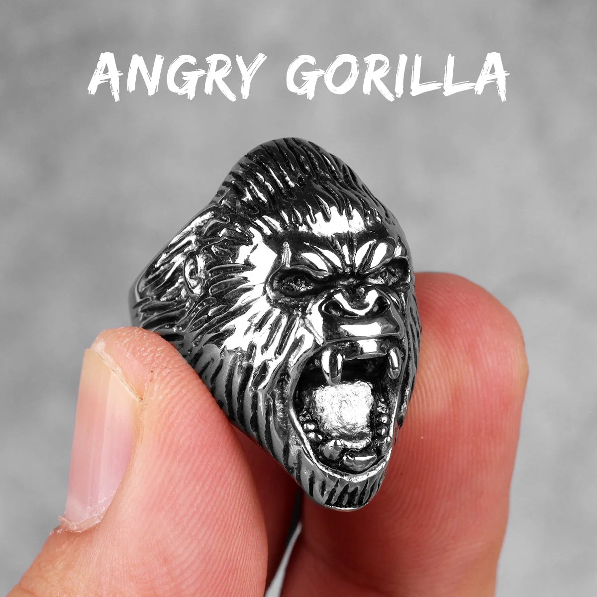 Gorilla Monkey Ring