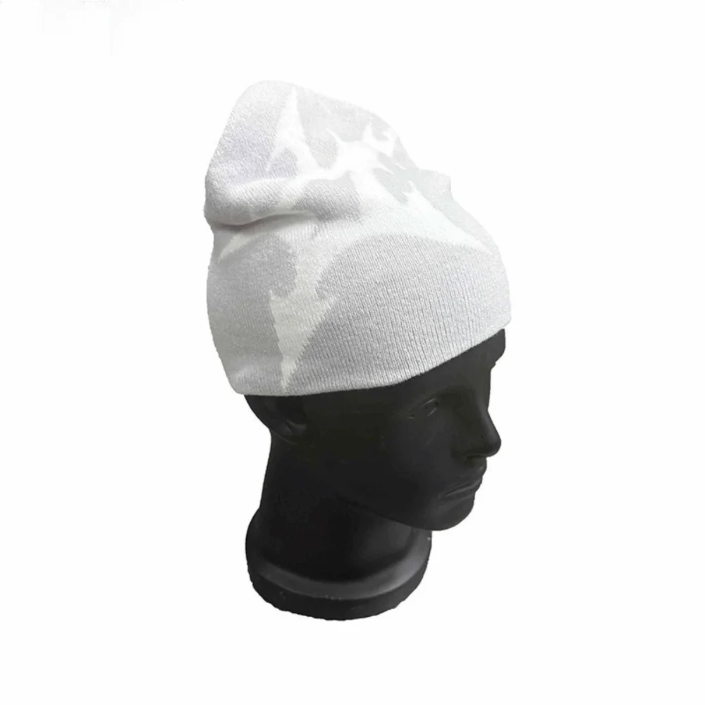 Gothic Y2K Shuriken Graphic Beanie