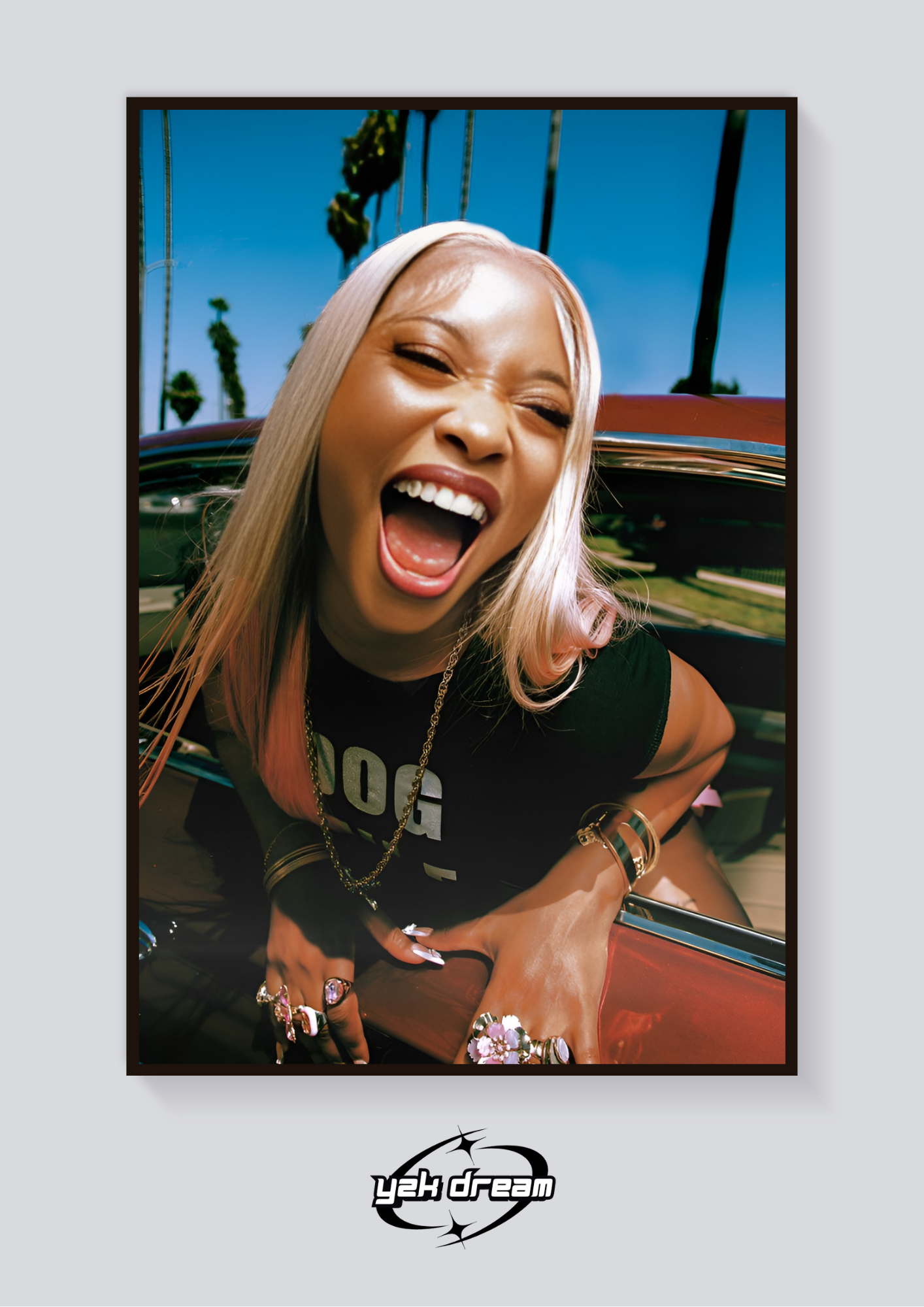 Y2K 90s Girl Poster