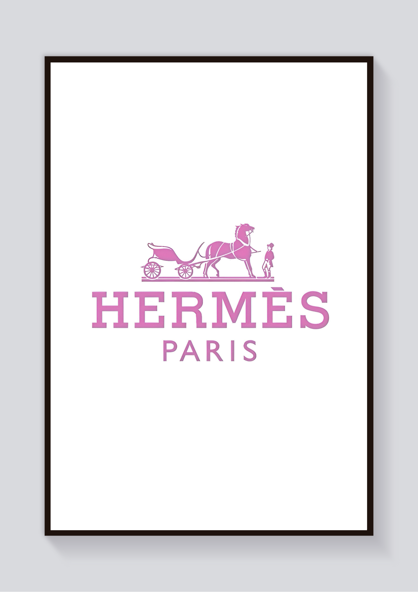 Paris Pink Poster