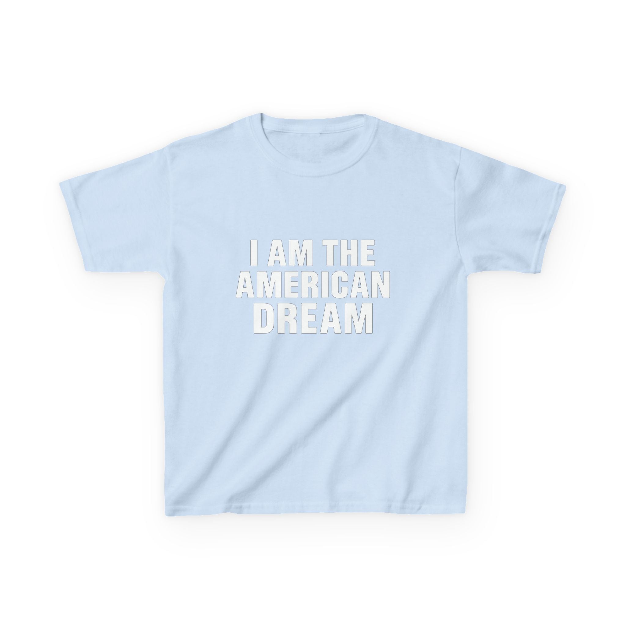 I Am The American Dream Graphic Baby Tee
