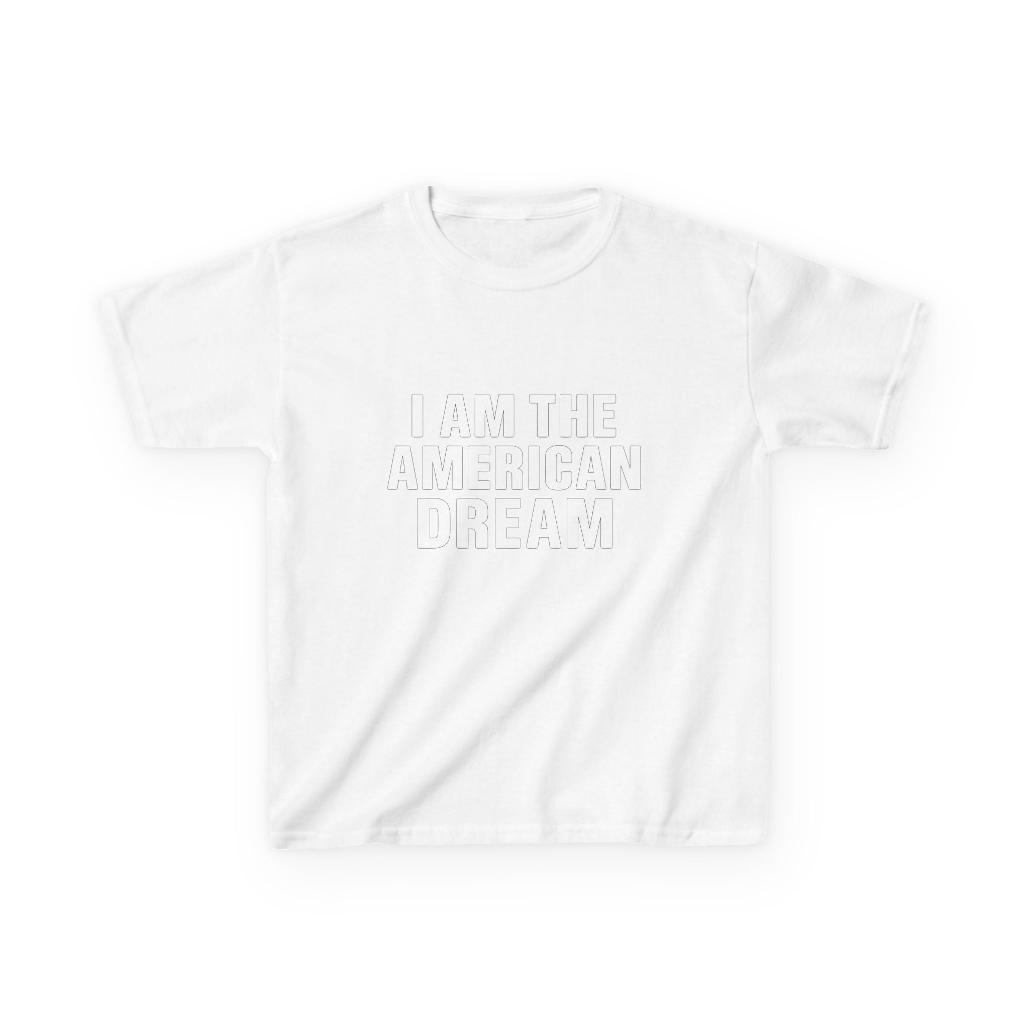 I Am The American Dream Graphic Baby Tee