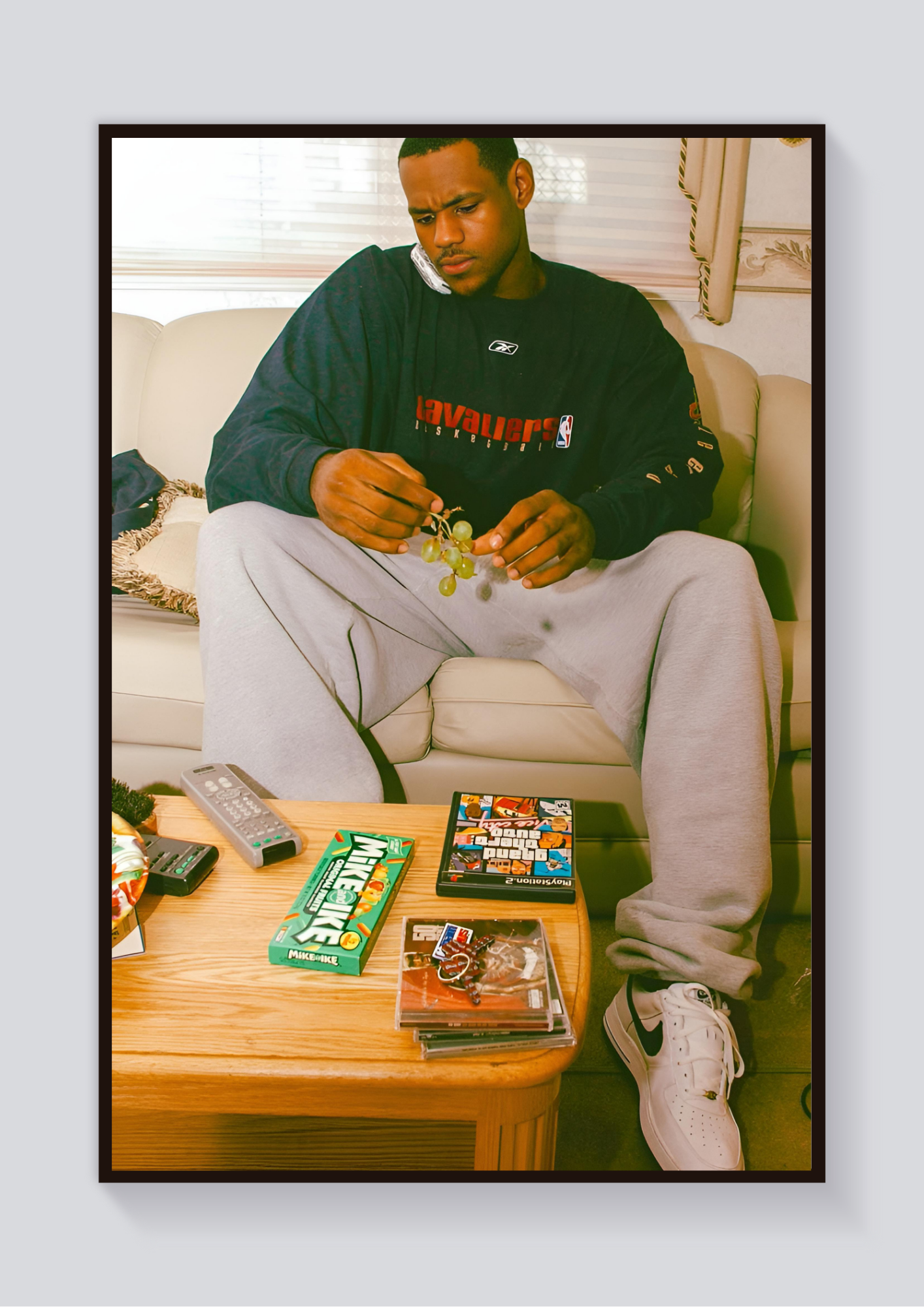 Y2K King James Throwback Poster