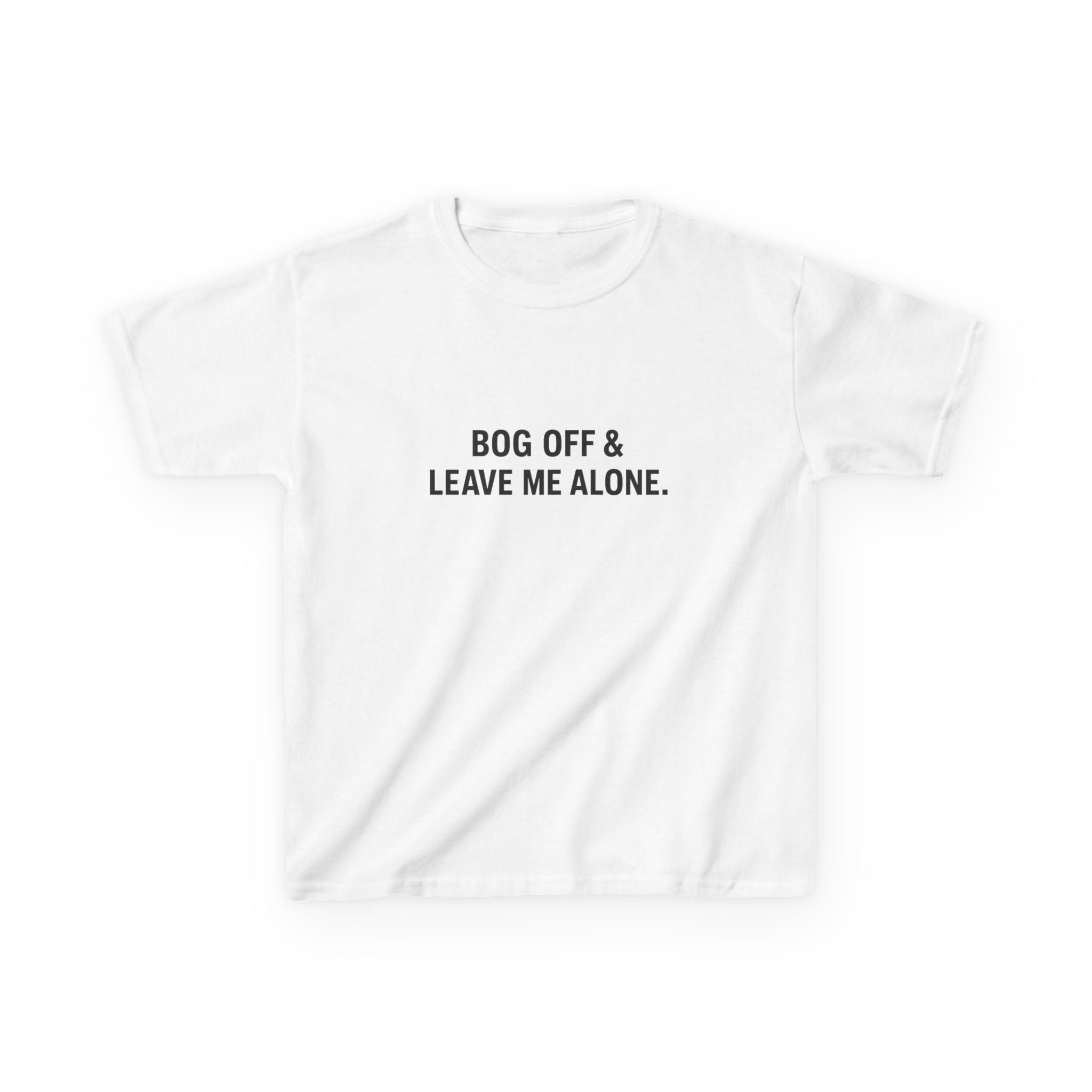 Leave Me Alone Graphic Baby Tee
