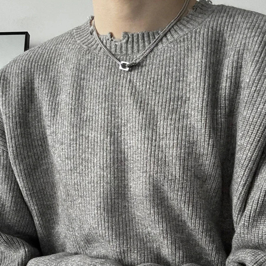 Locked Links Pendant Necklace