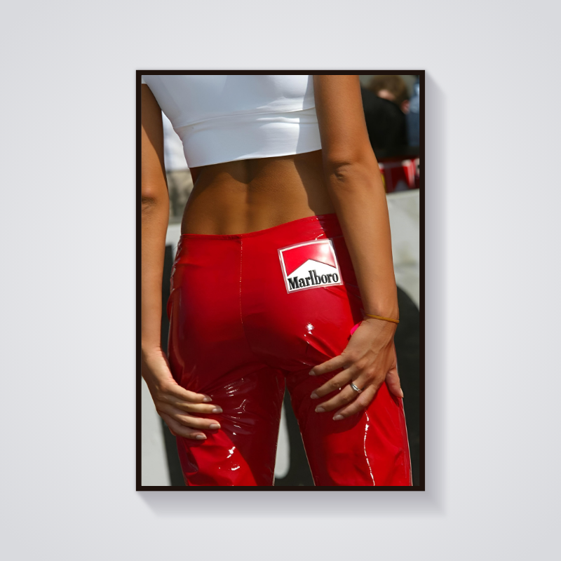 Y2K Marlboro Leather Poster