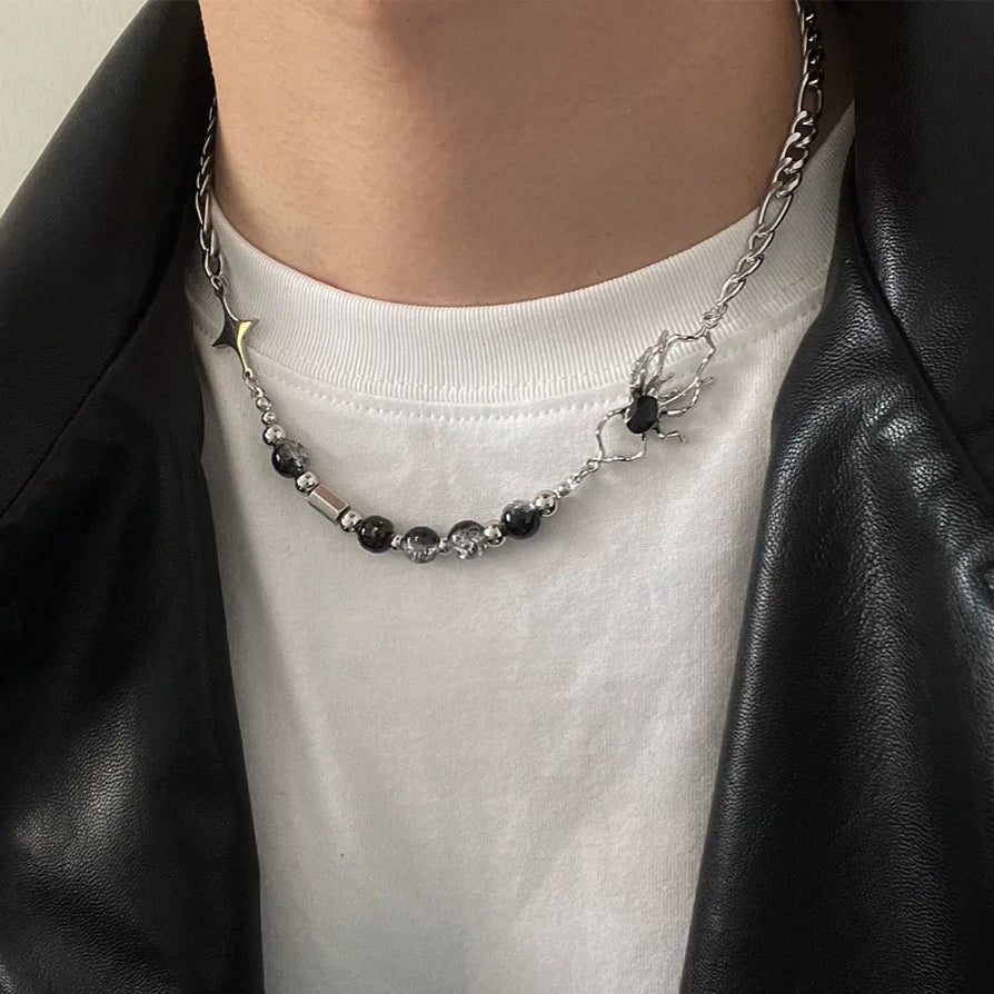 Matching Spider Necklace and Band