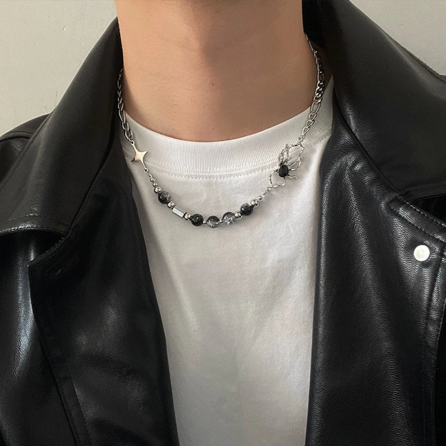 Matching Spider Necklace and Band
