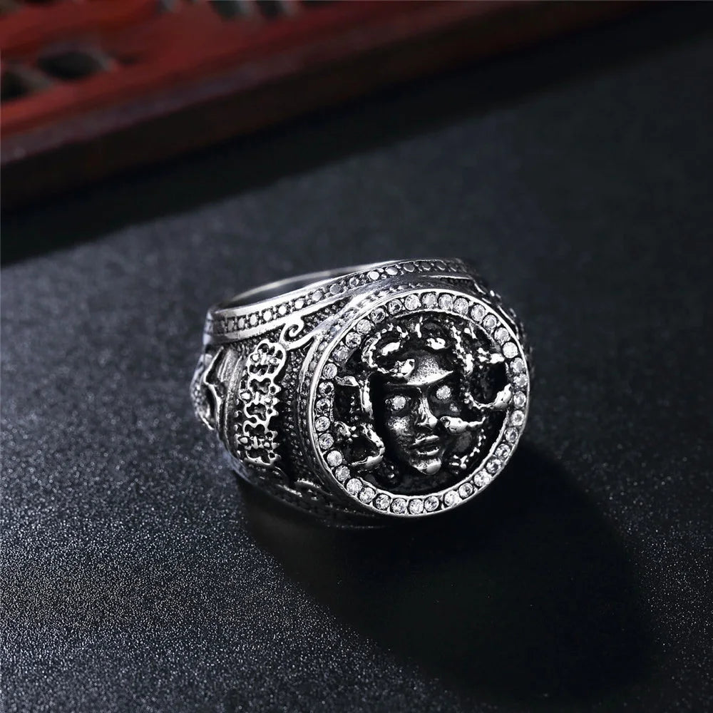 Medusa Snake Ring