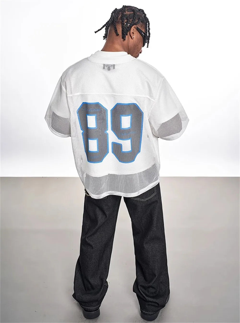 Mesh Short Sleeve Y2K Classic Football Jersey