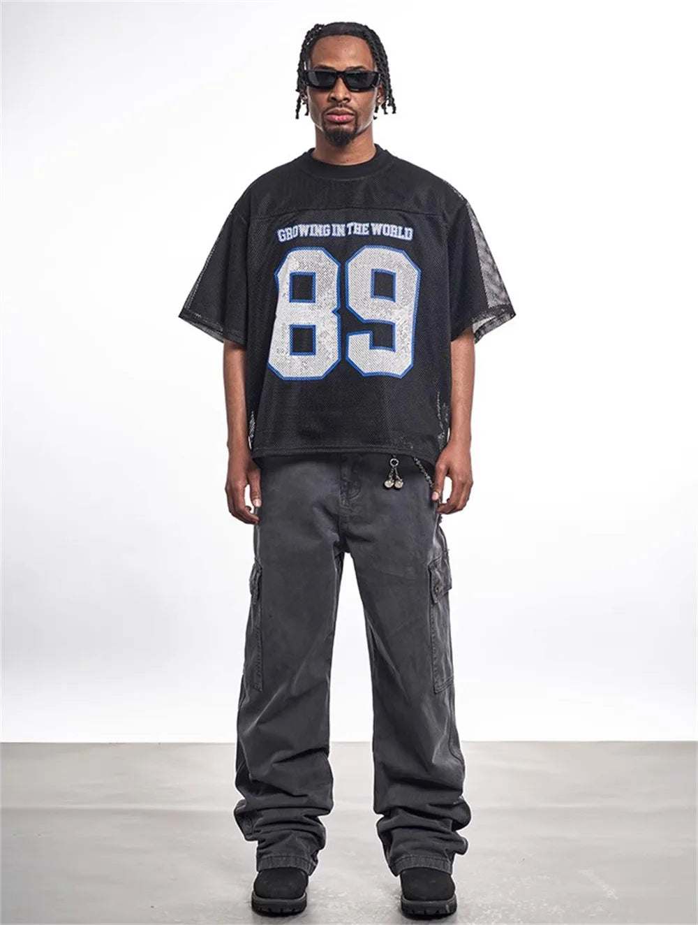 Mesh Short Sleeve Y2K Classic Football Jersey