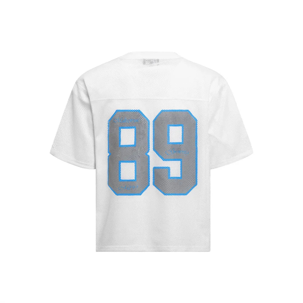 Mesh Short Sleeve Y2K Classic Football Jersey