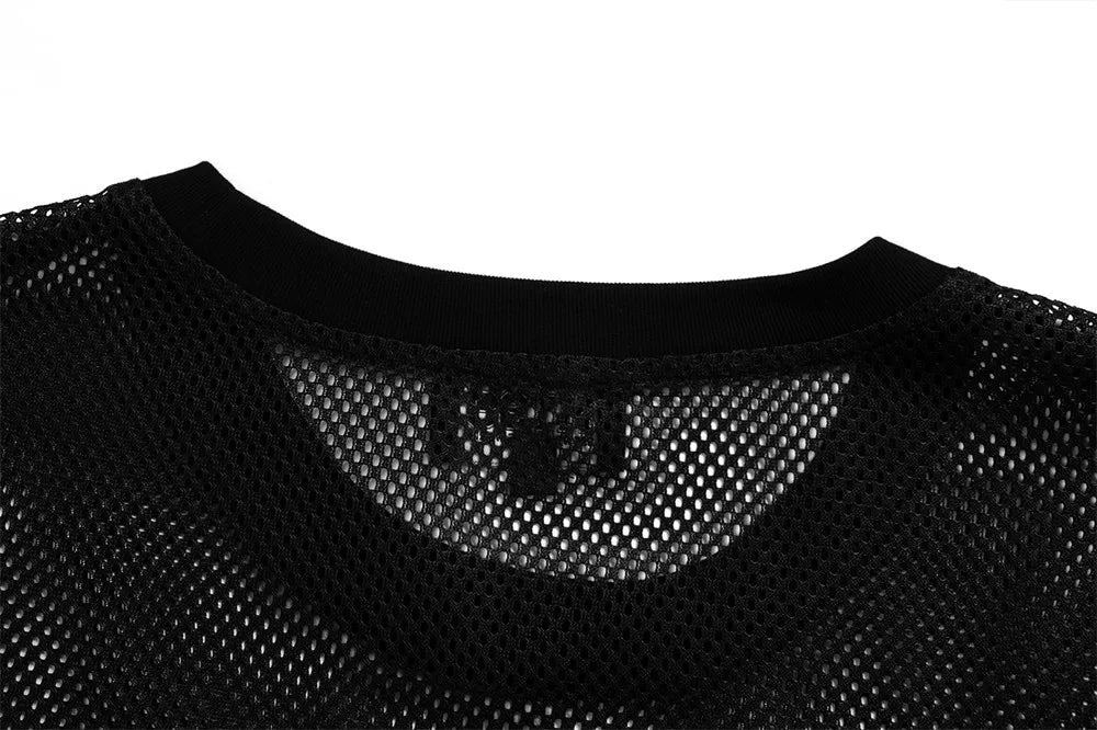 Mesh Short Sleeve Y2K Classic Football Jersey