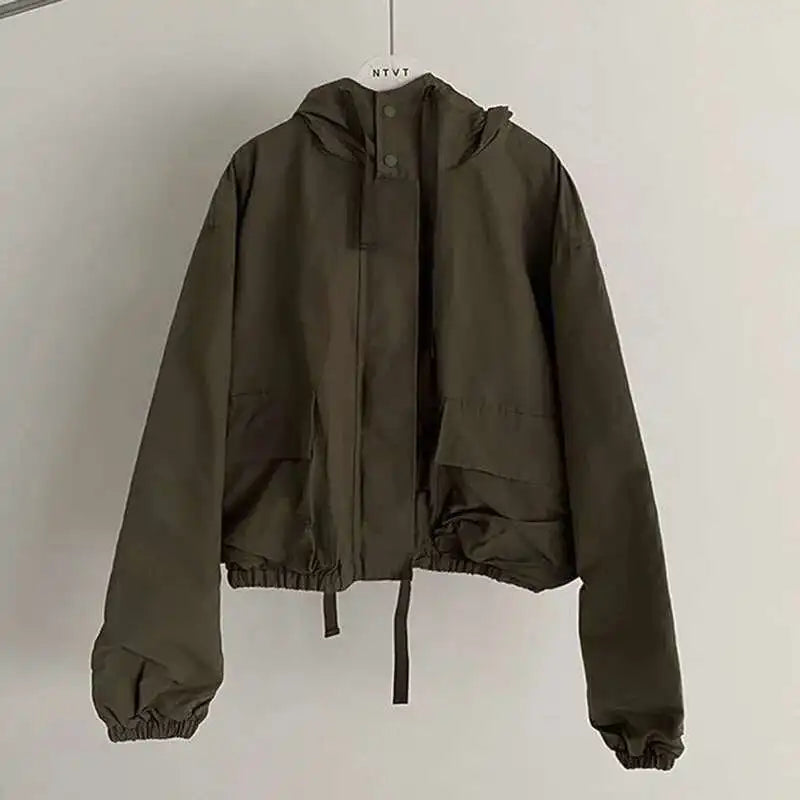 New Style Y2K Baggy Cargo Jacket Coat