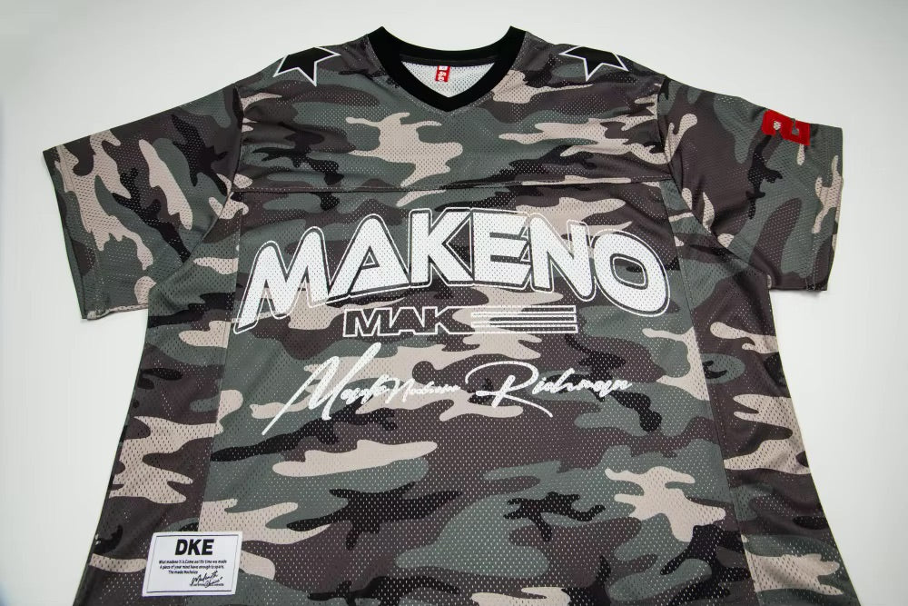Oversized Mesh Y2K Racing Jersey