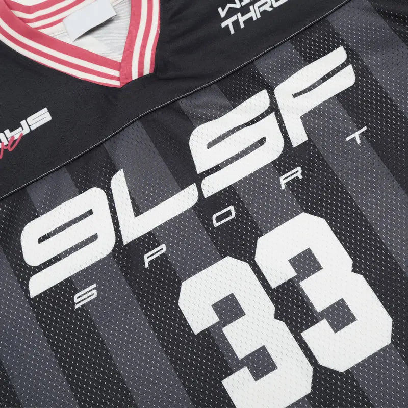 Oversized Mesh Y2K Racing Jersey