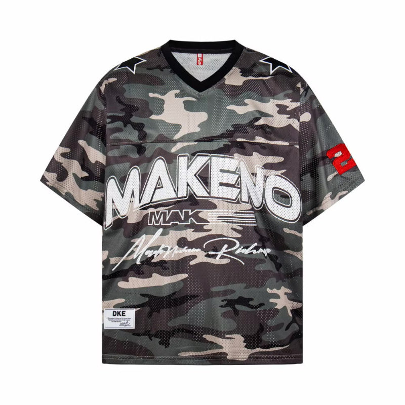 Oversized Mesh Y2K Racing Jersey