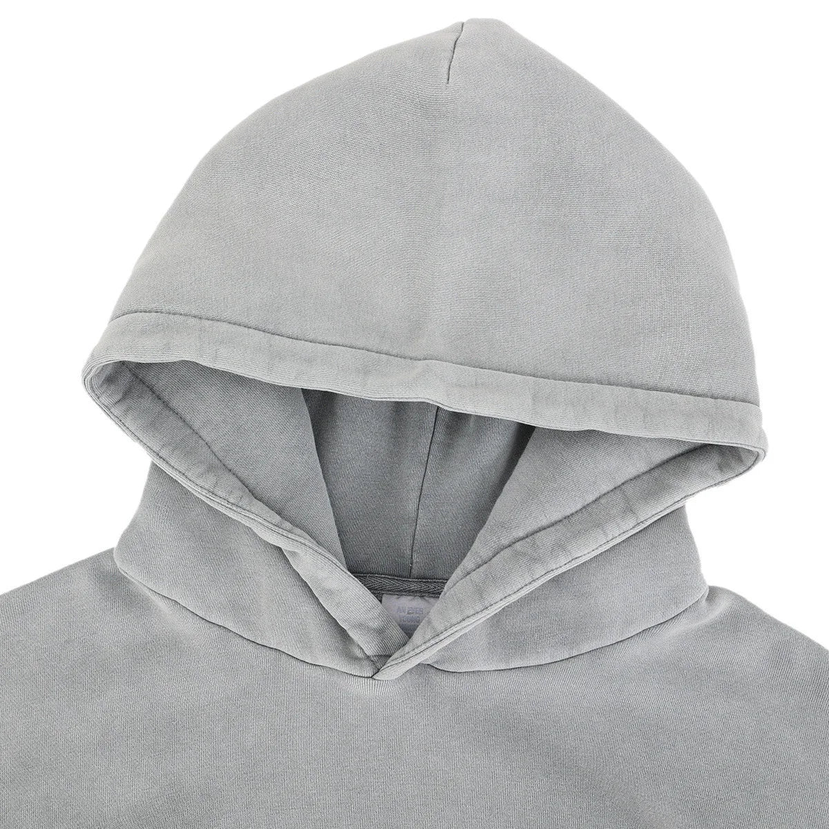 Plain Y2K Distressed Embroidered Graphic Hoodie