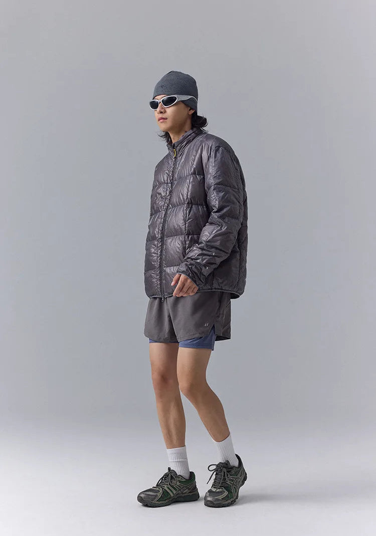 Portable Y2K Waterproof Nylon Ultra Light Down Puffer Jacket Coat