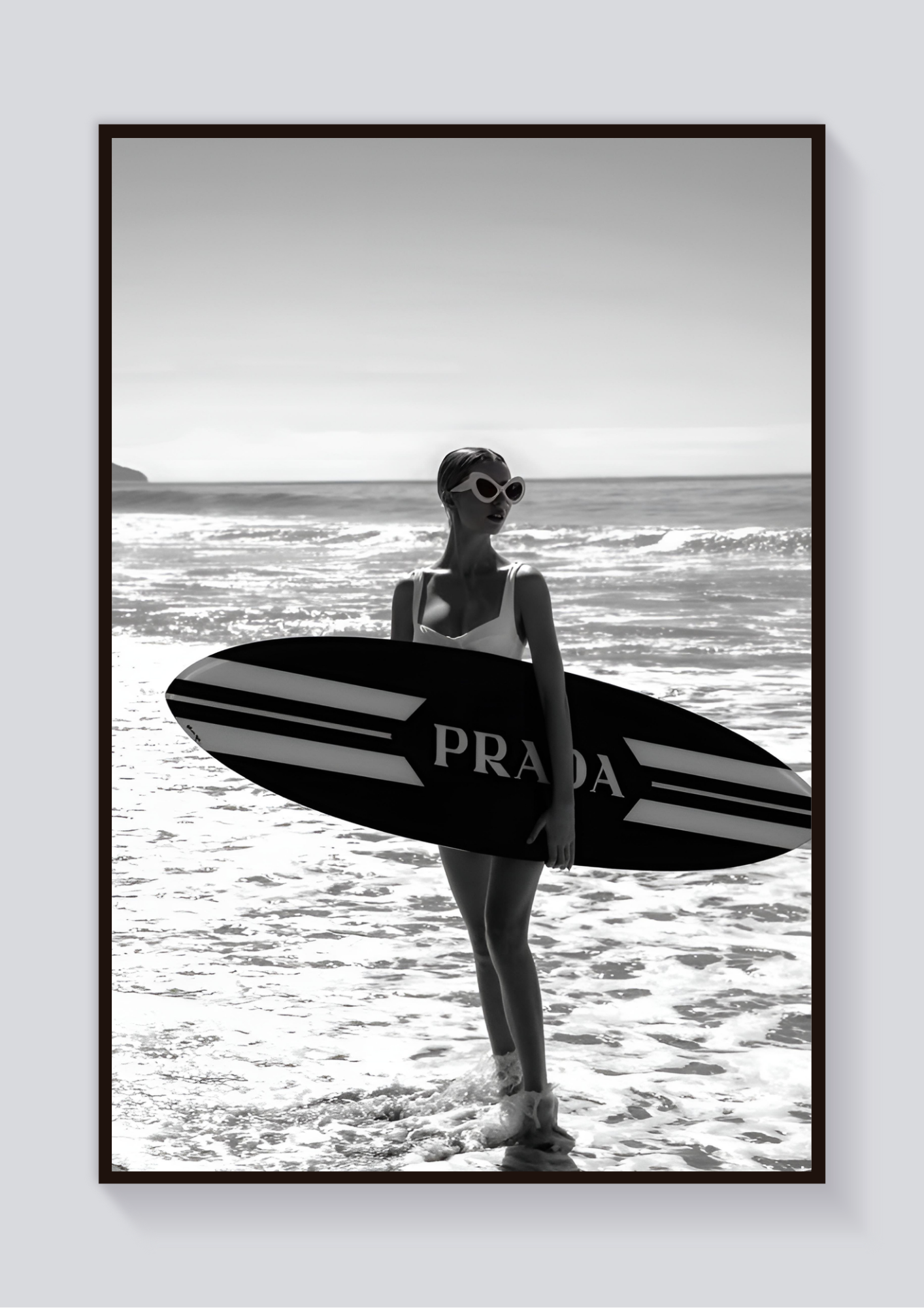 Y2K Prada Surf Poster