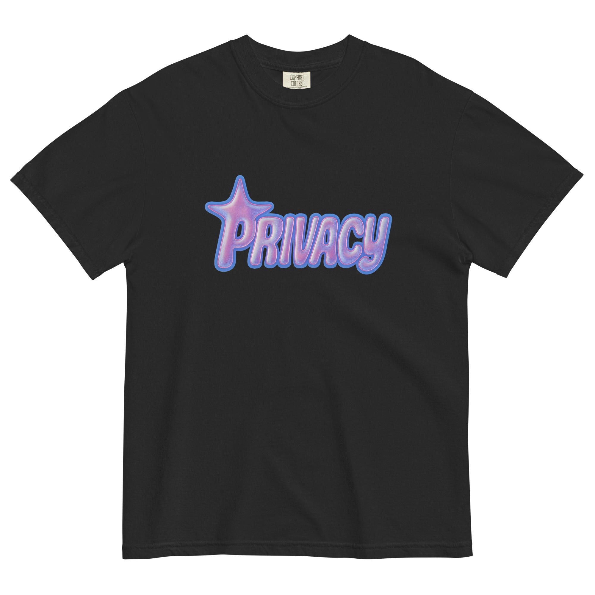 Privacy Graphic Heavyweight T-Shirt