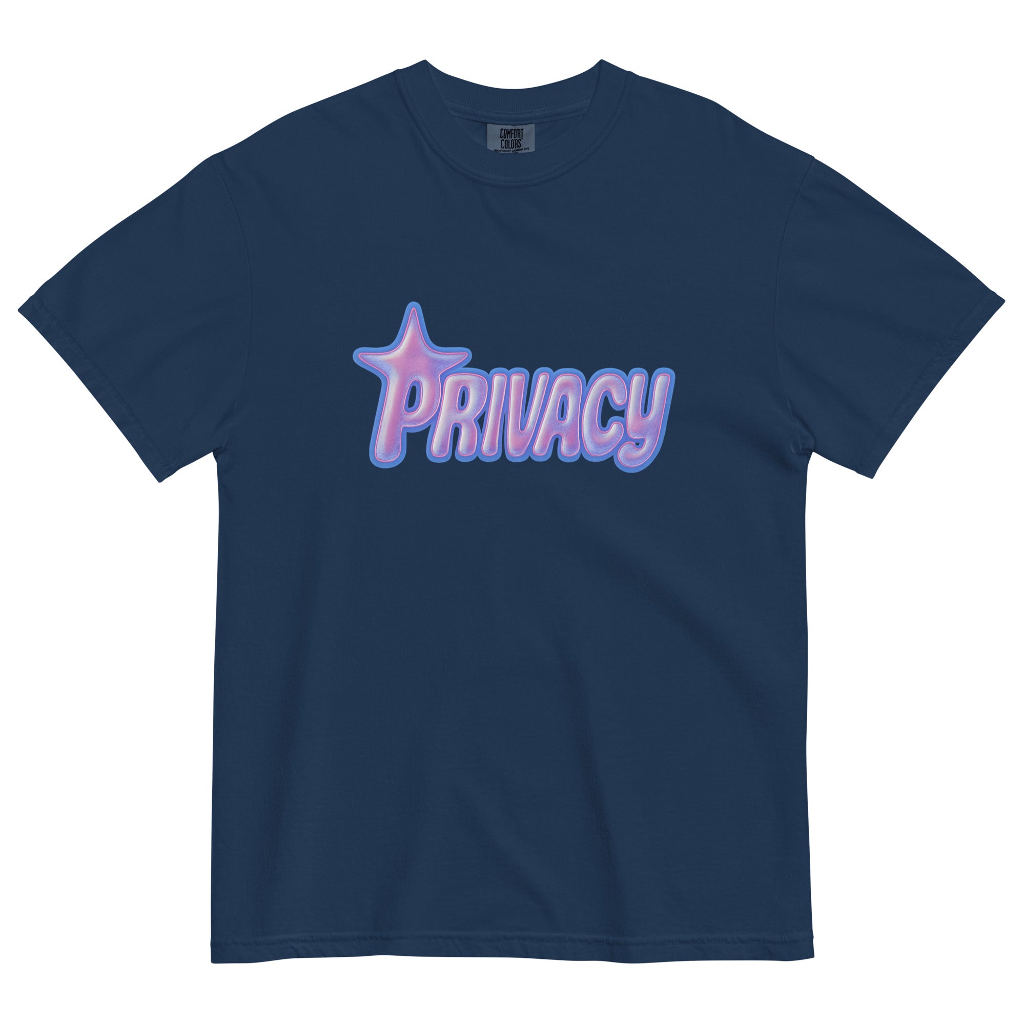 Privacy Graphic Heavyweight T-Shirt