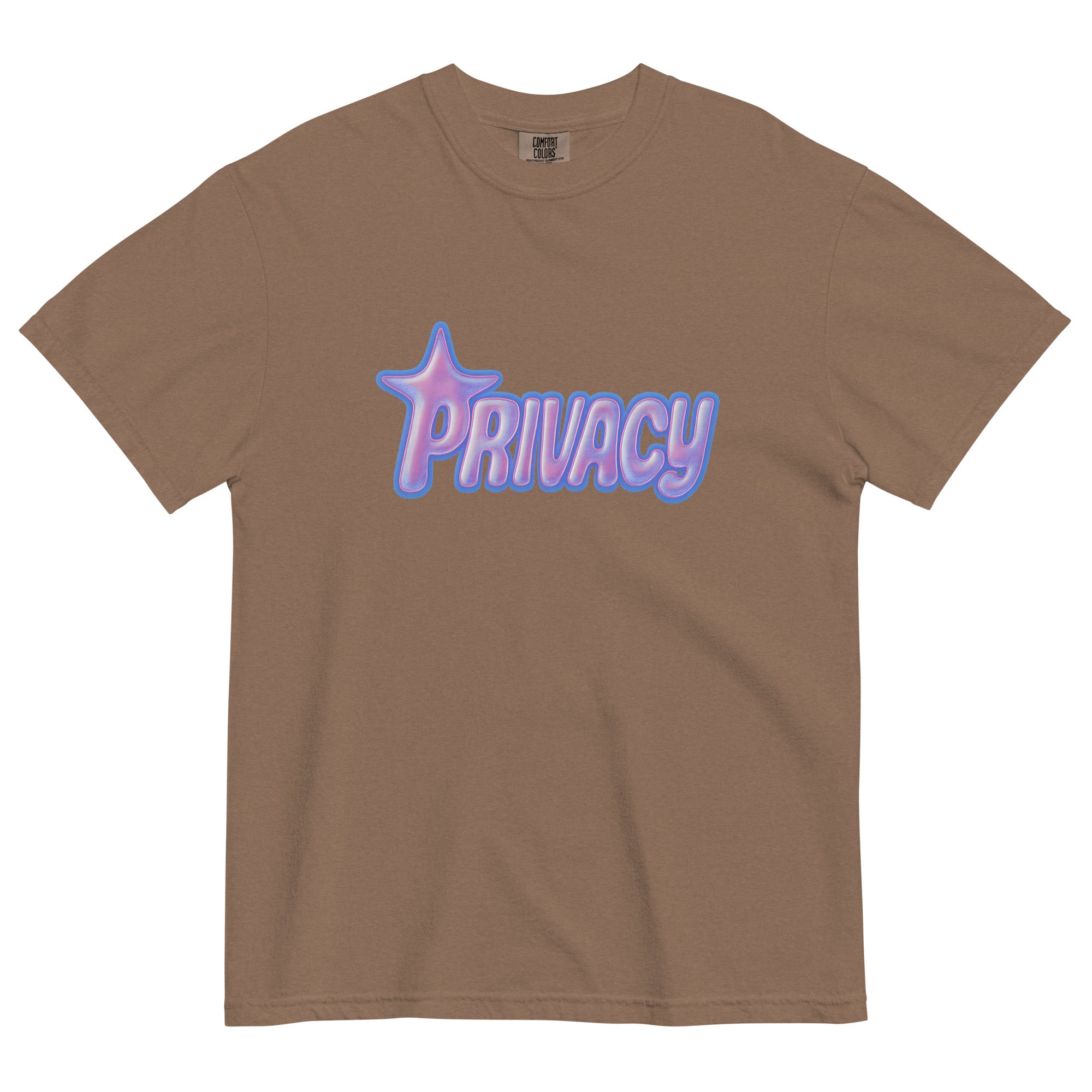 Privacy Graphic Heavyweight T-Shirt