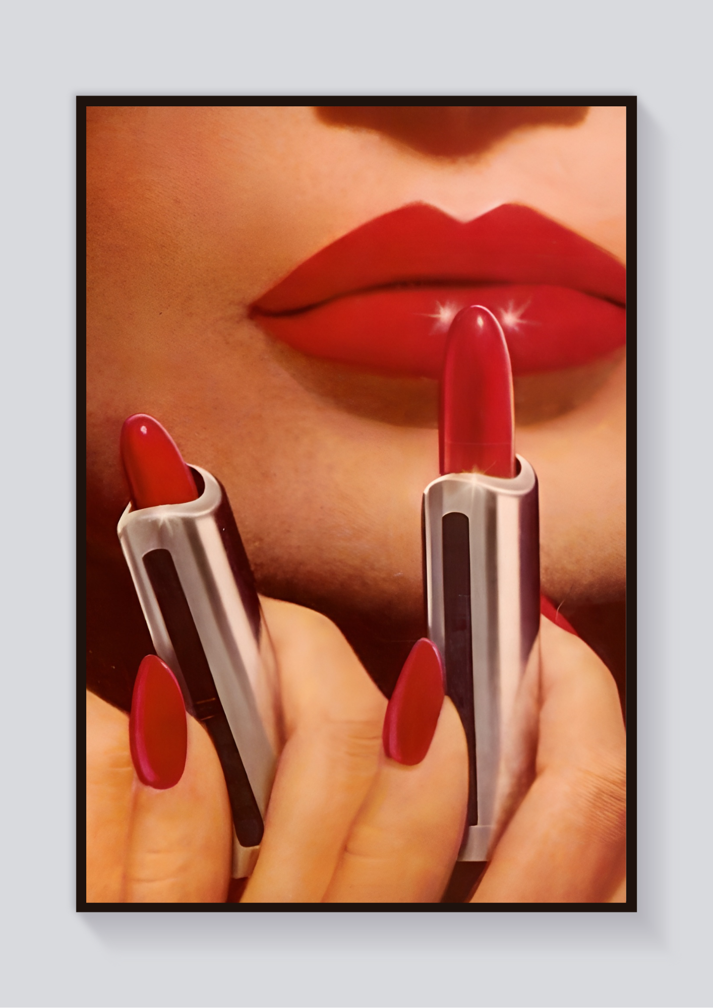 Red Lipstick Poster