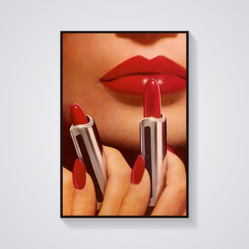 Red Lipstick Poster