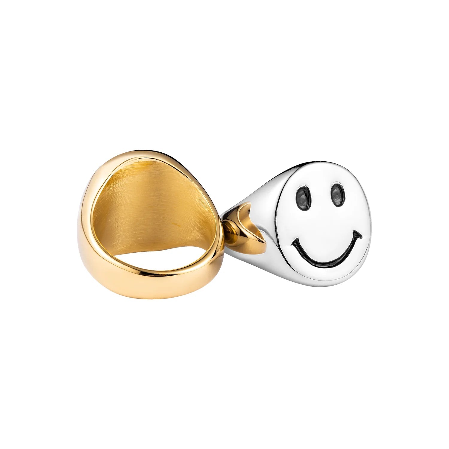 Sketched Smile Ring