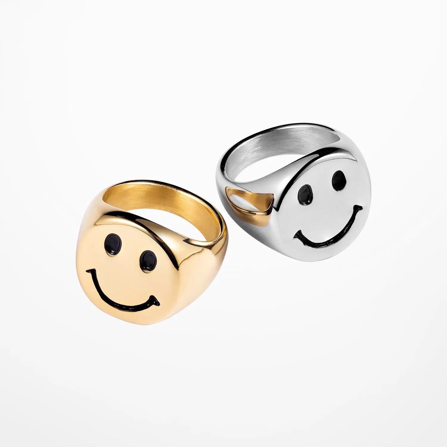 Sketched Smile Ring