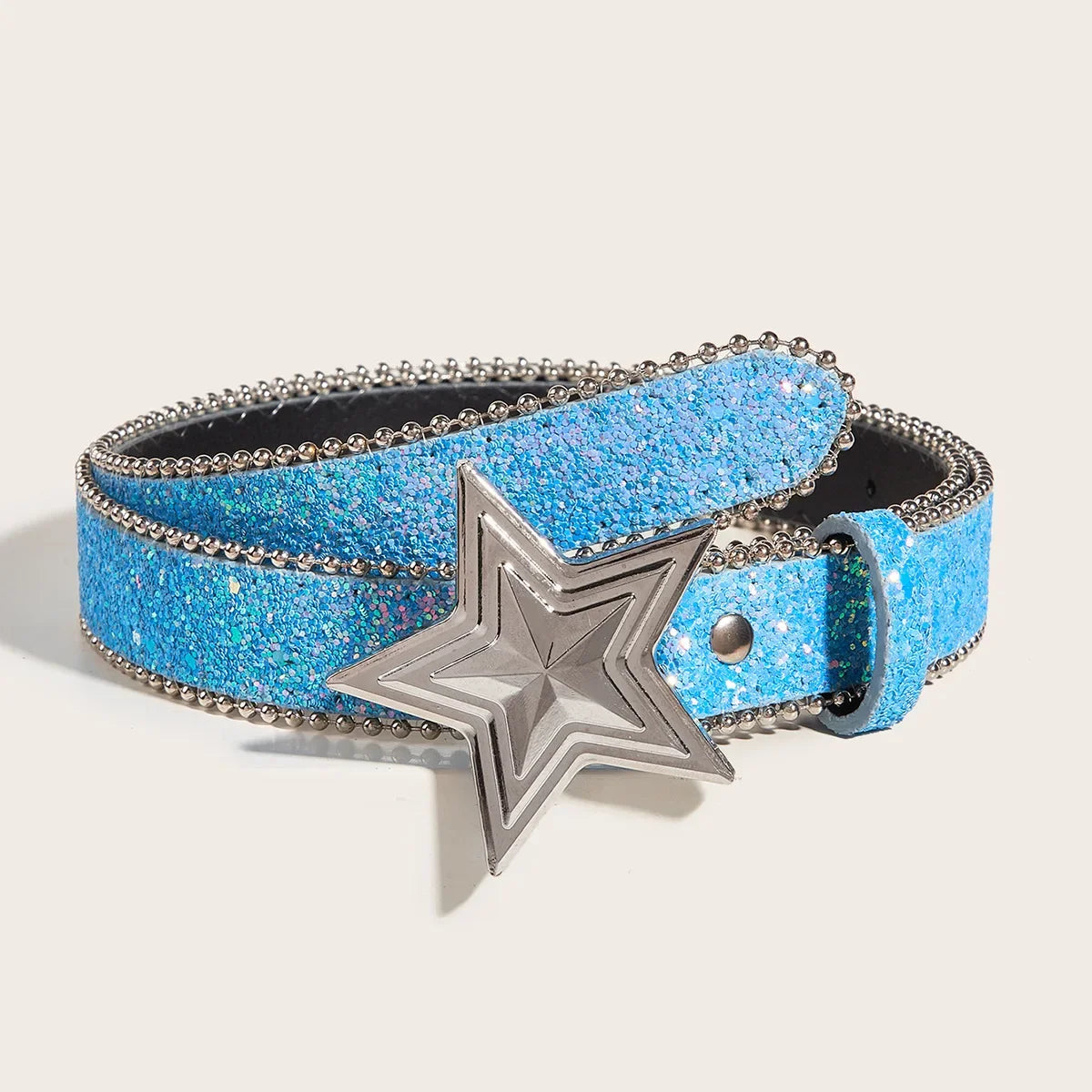 Star Buckle Y2K Rhinestone Belt