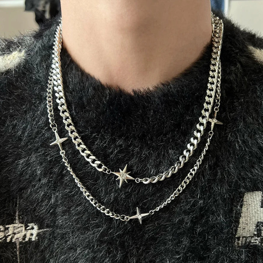 Stars and Stars Necklace