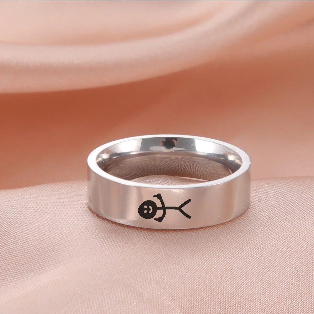 Stickman Band Ring