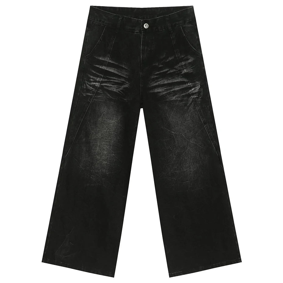 Vintage Patchwork Y2K Baggy Jeans