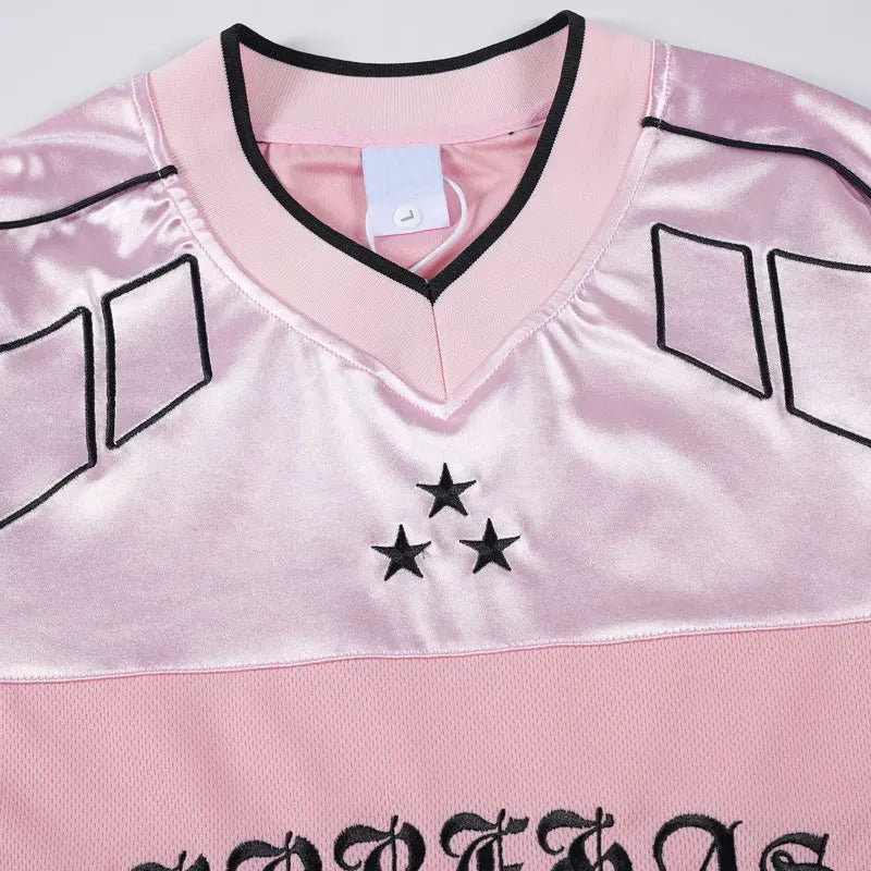 Vintage Y2K Embroidered "Suprehas" Football Jersey