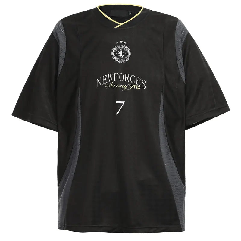 Vintage Y2K Plaid Soccer Jersey