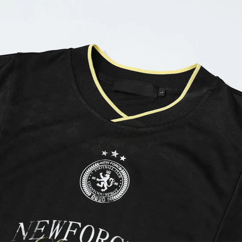 Vintage Y2K Plaid Soccer Jersey