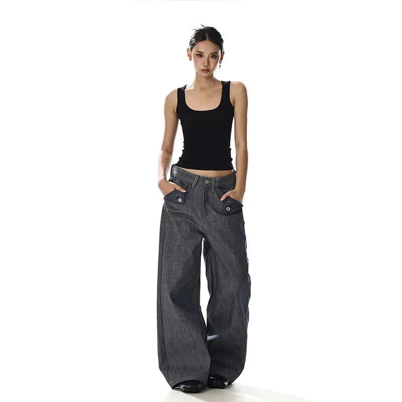 Vintage Y2K Streetwear Denim Jeans