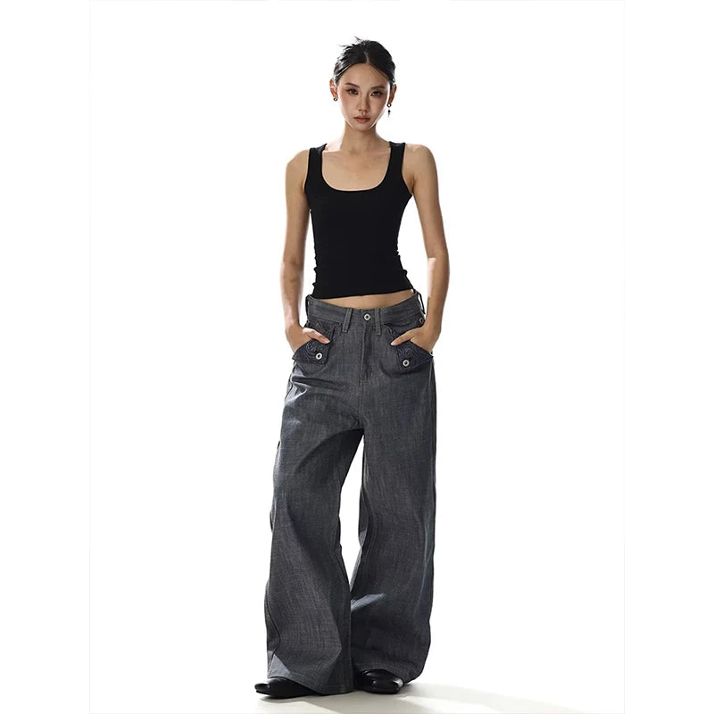 Vintage Y2K Streetwear Denim Jeans
