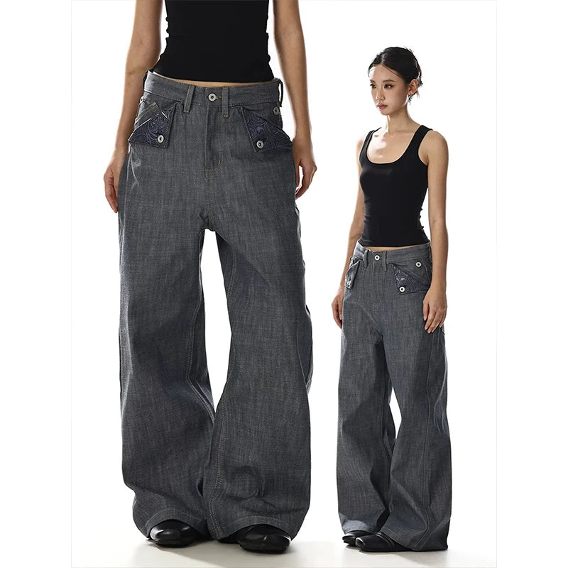 Vintage Y2K Streetwear Denim Jeans