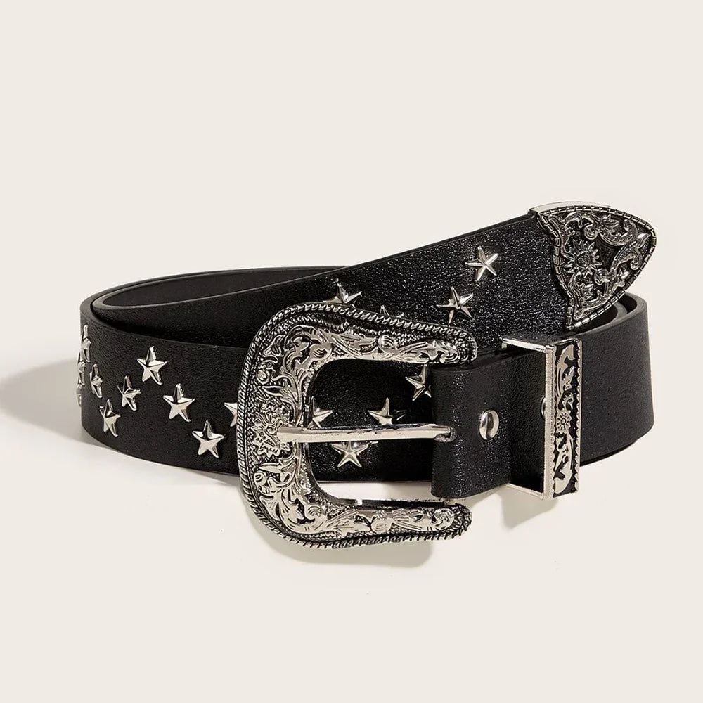 Western Y2K Cowboy Buckle Belt
