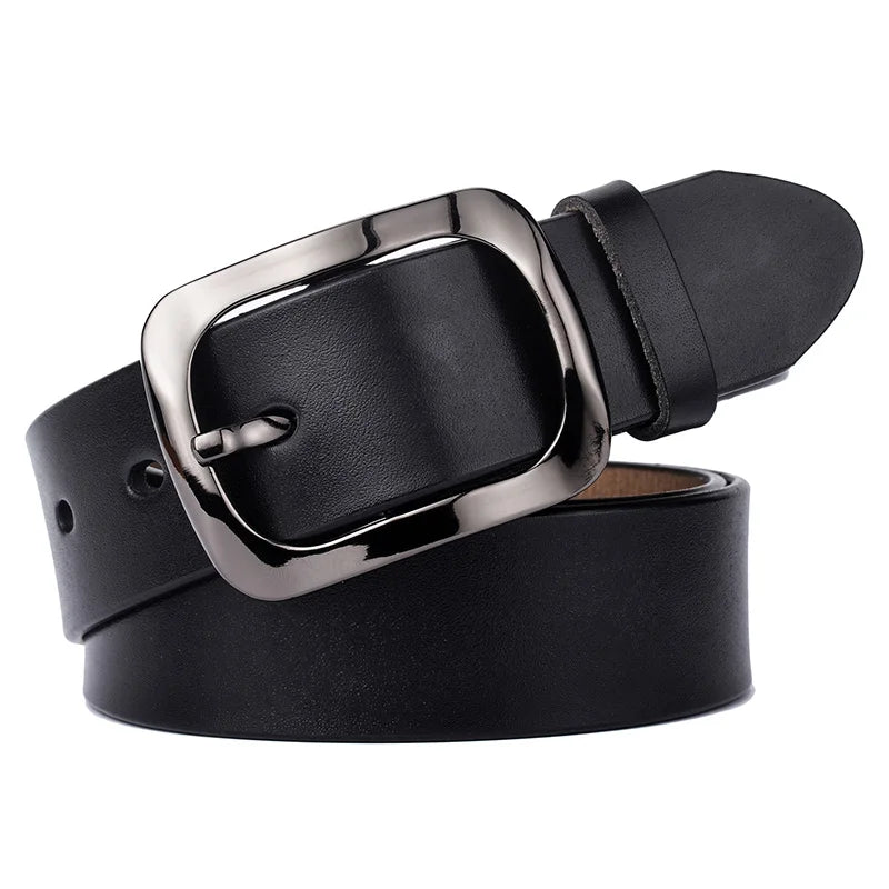 Womens Y2K Leather Belt