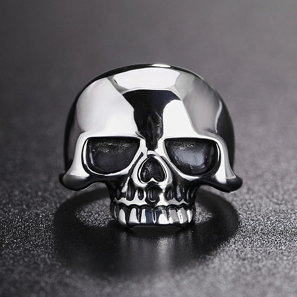 Wrap Around Skull Ring