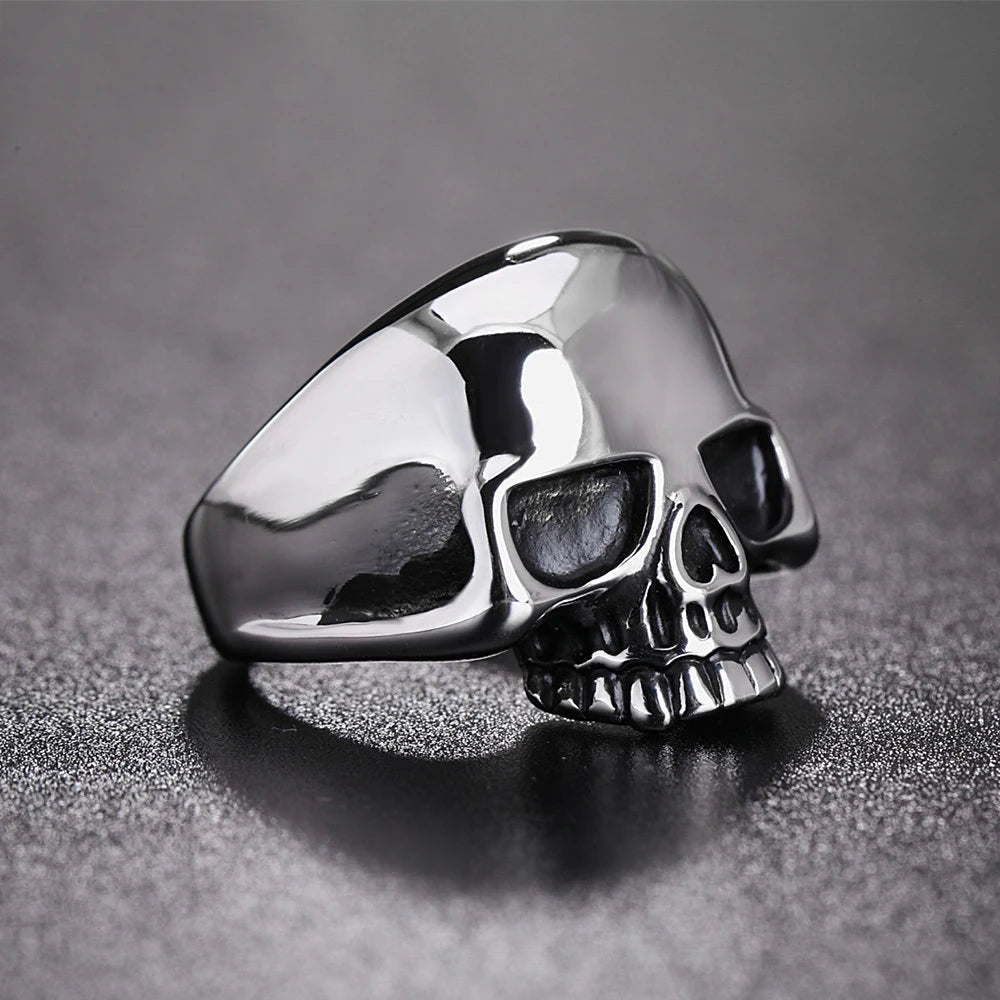 Wrap Around Skull Ring